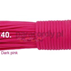 Paracord 550 linka kolor dark pink