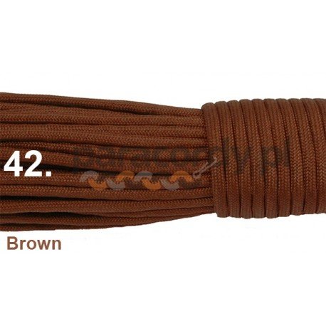 Paracord 550 linka kolor brown