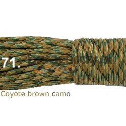Paracord 550 linka kolor coyote brown camo