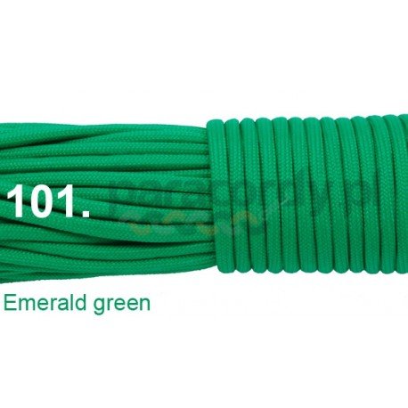 Paracord 550 linka kolor emerald green