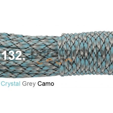 Paracord 550 linka kolor crystal grey camo
