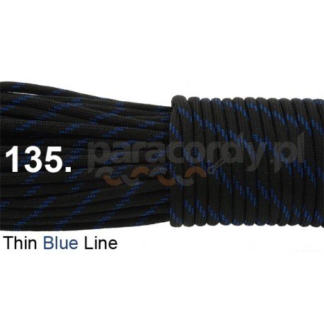 Paracord 550 linka kolor thin blue line