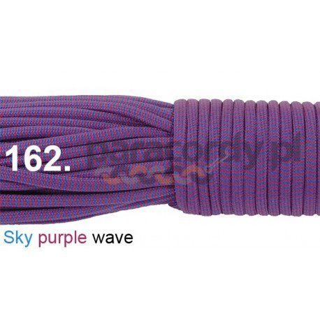 Paracord 550 linka kolor sky purple wave