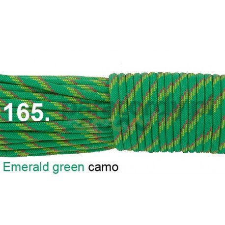 Paracord 550 linka kolor emerald green acmo
