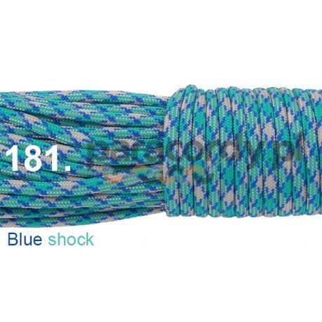 Paracord 550 linka kolor blue shock