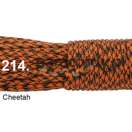 Paracord 550 linka kolor cheetah