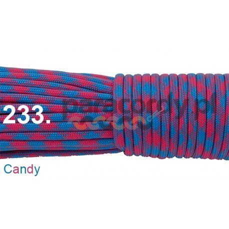 Paracord 550 linka kolor candy