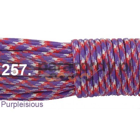 Paracord 550 linka kolor purpleisious
