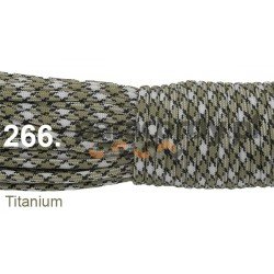 Paracord 550 linka kolor titanium