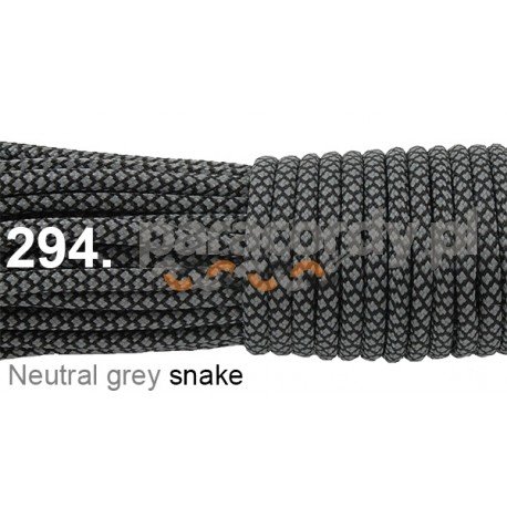 Paracord 550 linka kolor neutral grey snake