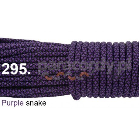 Paracord 550 linka kolor purple snake