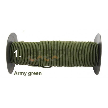 Shockcord 3mm kolor Army green