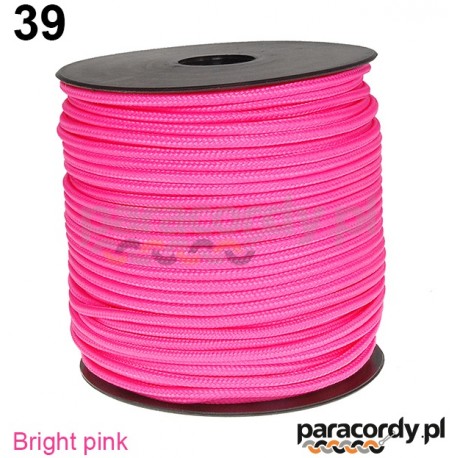 Paracord 220 linka kolor bright pink